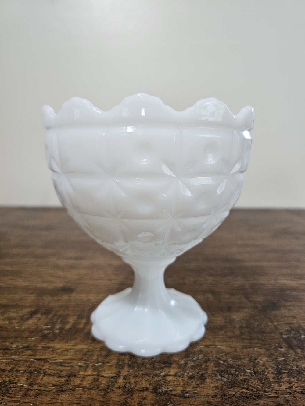 Napco 1185 Milk Glass